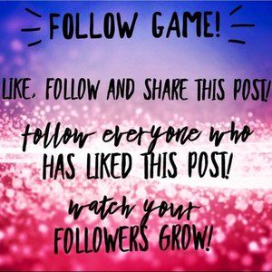🌷 Follow Game!🌷